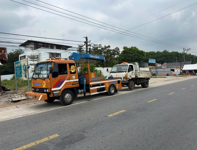 Cứu hộ ô tô Bàu Bàng 24/7 – Kéo xe nhanh, an toàn, giá tốt
