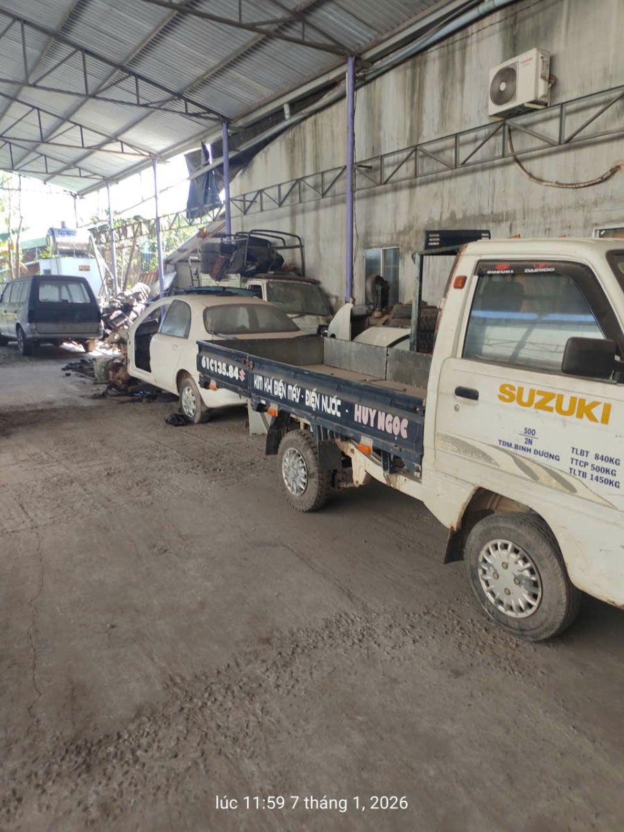 Thu mua xe cơ giới tại Chơn Thành, Bàu Bàng