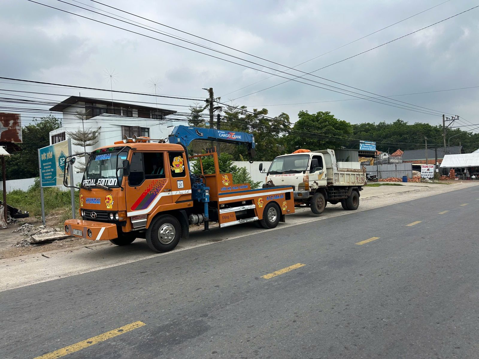 Cứu hộ ô tô Bàu Bàng